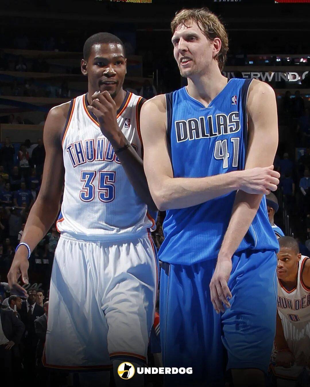 用一记金鸡独立追平诺维茨基！杜兰特升至历史第六！